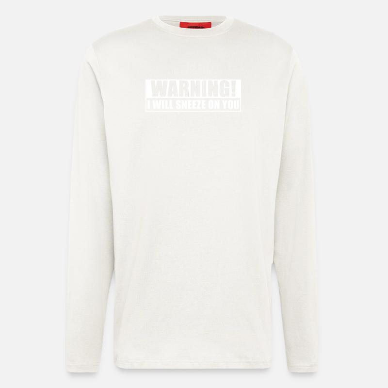 Sneeze - Longsleeve - made by SPREAD  - OFF WHITE
