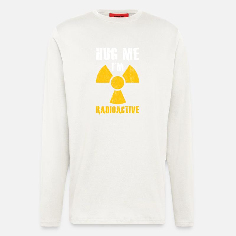 Radioaktiv - Langarmshirt - made by SPREAD  - OFF WHITE