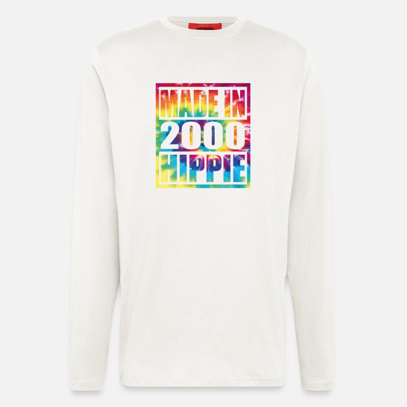 Hippie Birthday 2000 - Longsleeve - made by SPREAD - OFF WHITE