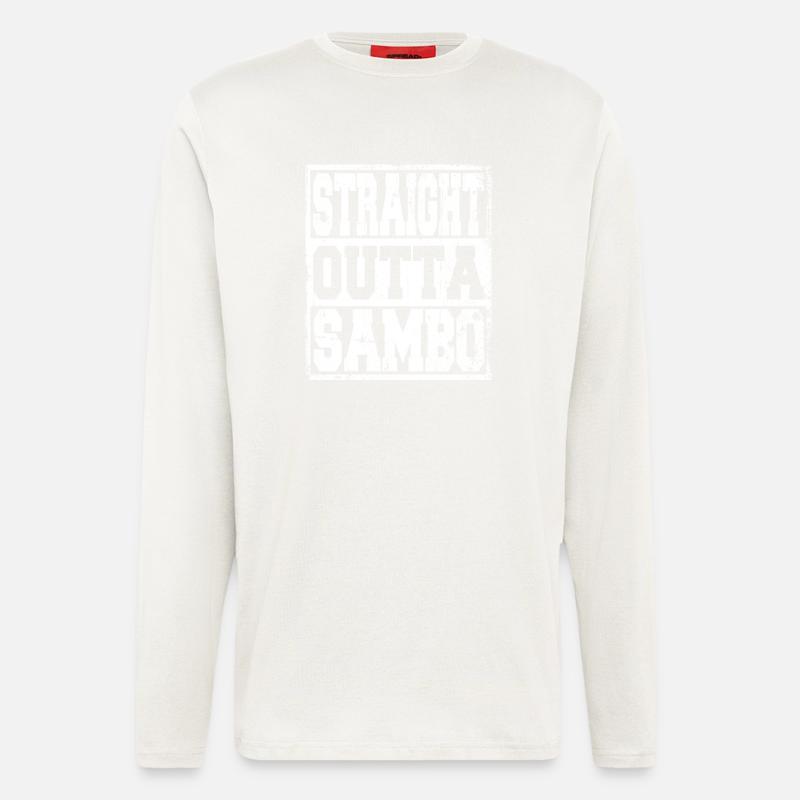 Sambo saying funny - Longsleeve - made by SPREAD  - OFF WHITE