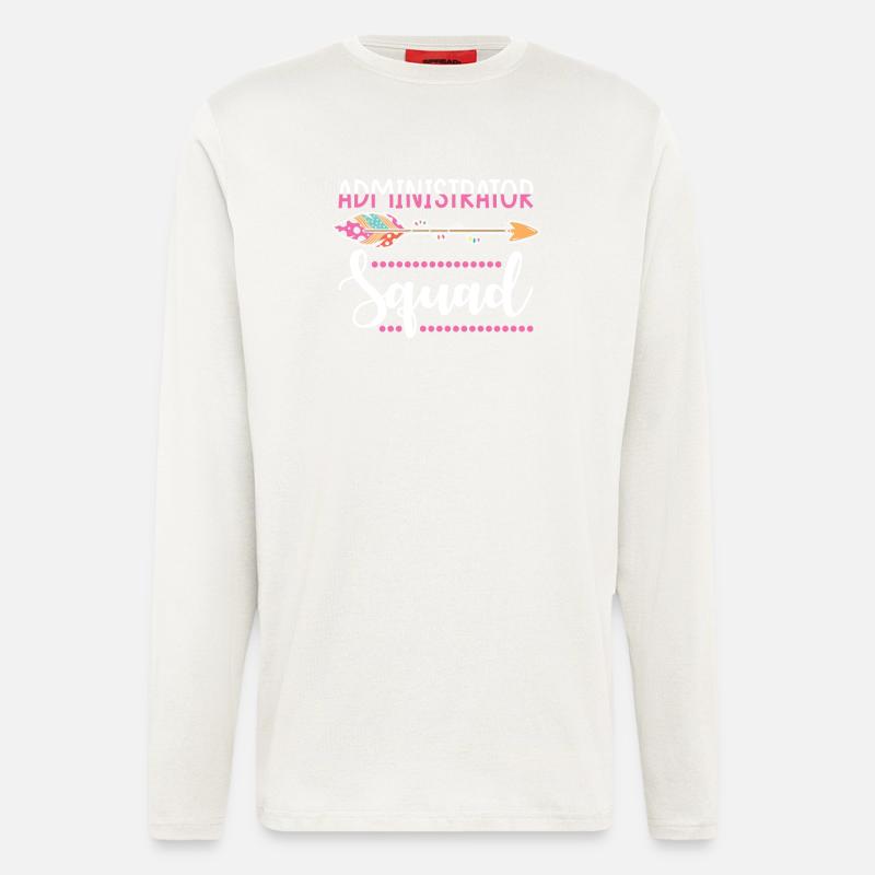 Administrator group - Longsleeve - made by SPREAD  - OFF WHITE