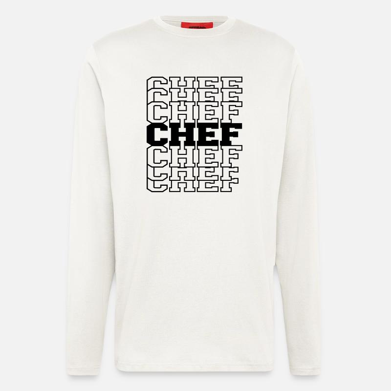 CHEF - Langarmshirt - made by SPREAD  - OFF WHITE