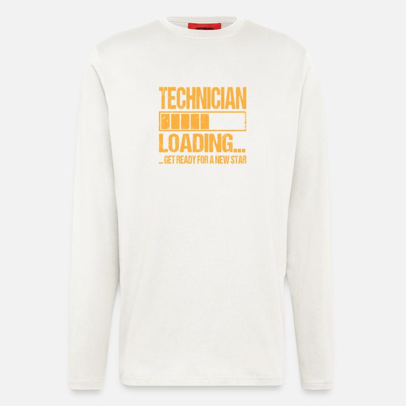 Technician loading Technician Training - Longsleeve - made by SPREAD  - OFF WHITE