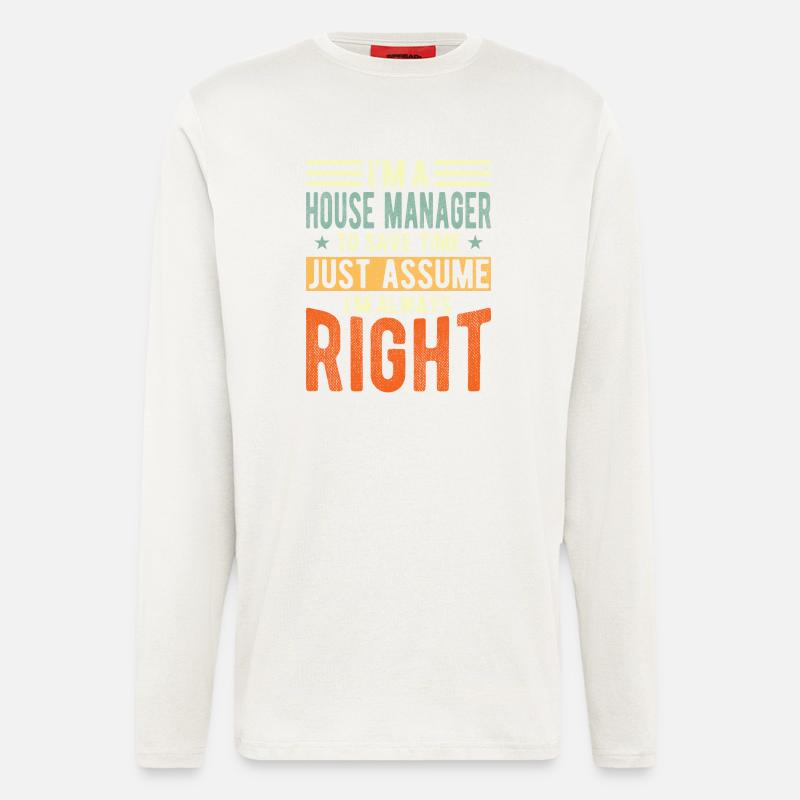 Custodian - Longsleeve - made by SPREAD  - OFF WHITE
