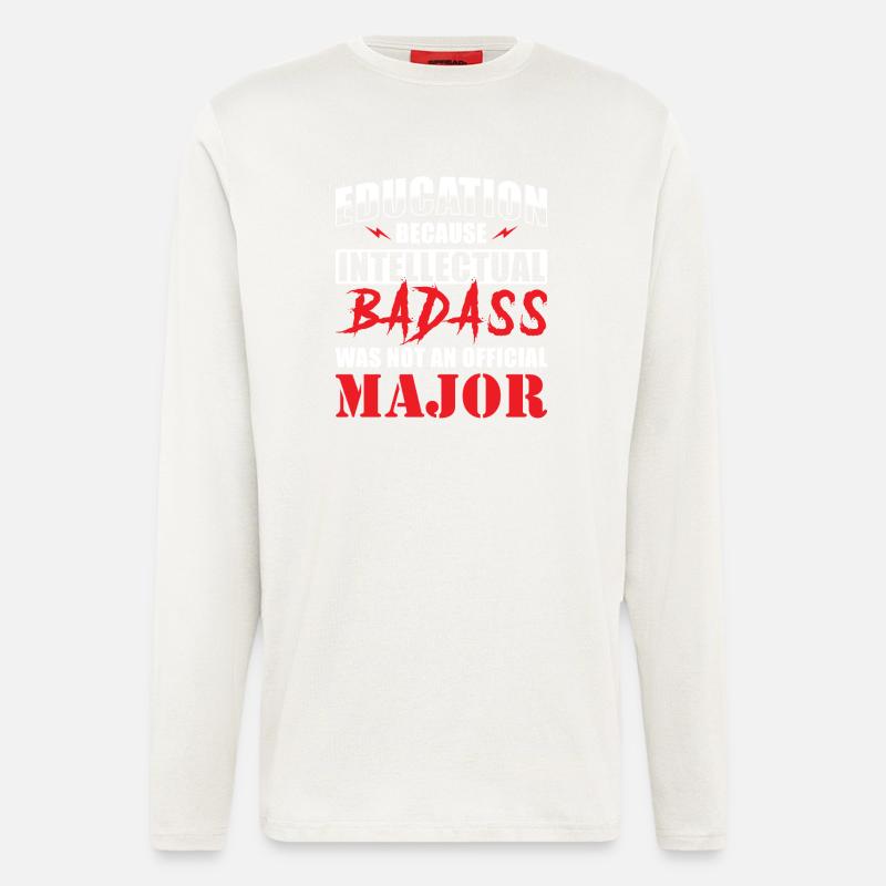 Pädagogik Abschluss - Langarmshirt - made by SPREAD - OFF WHITE