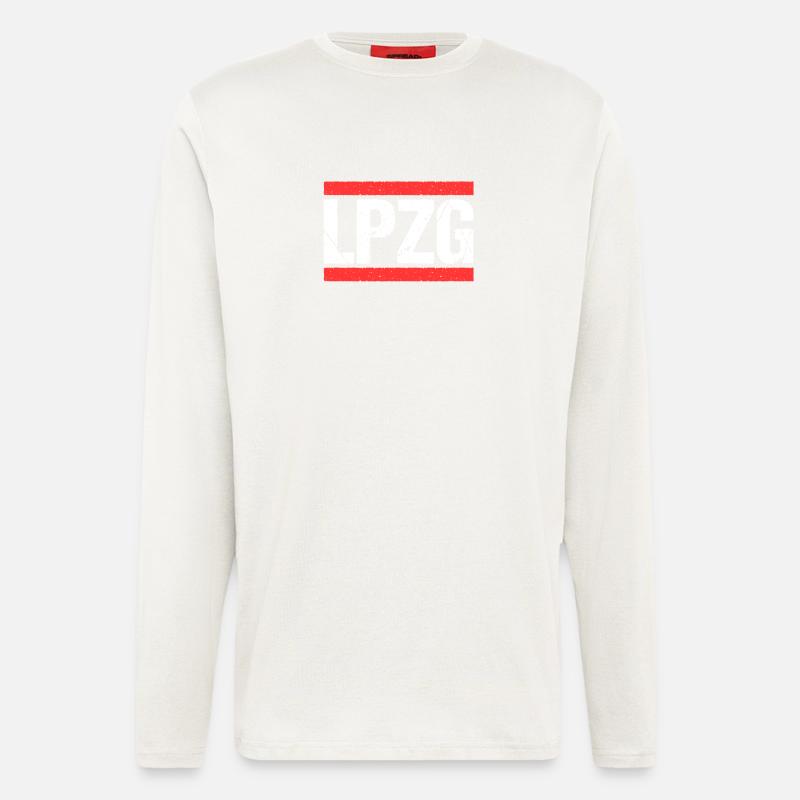 Leipzigerin Leipziger Leipzig - Langarmshirt - made by SPREAD - OFF WHITE