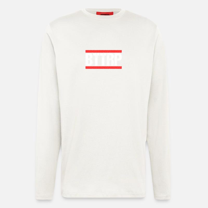 Bottroperin Bottroper Bottrop - Langarmshirt - made by SPREAD - OFF WHITE