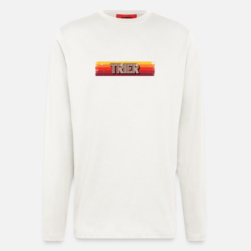 Triererin Trierer Trier - Langarmshirt - made by SPREAD  - OFF WHITE