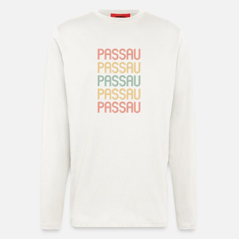 Passauerin Passauer Passau - Longsleeve - made by SPREAD  - OFF WHITE