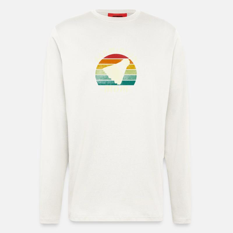 Badminton Mom - Langarmshirt - made by SPREAD - OFF WHITE