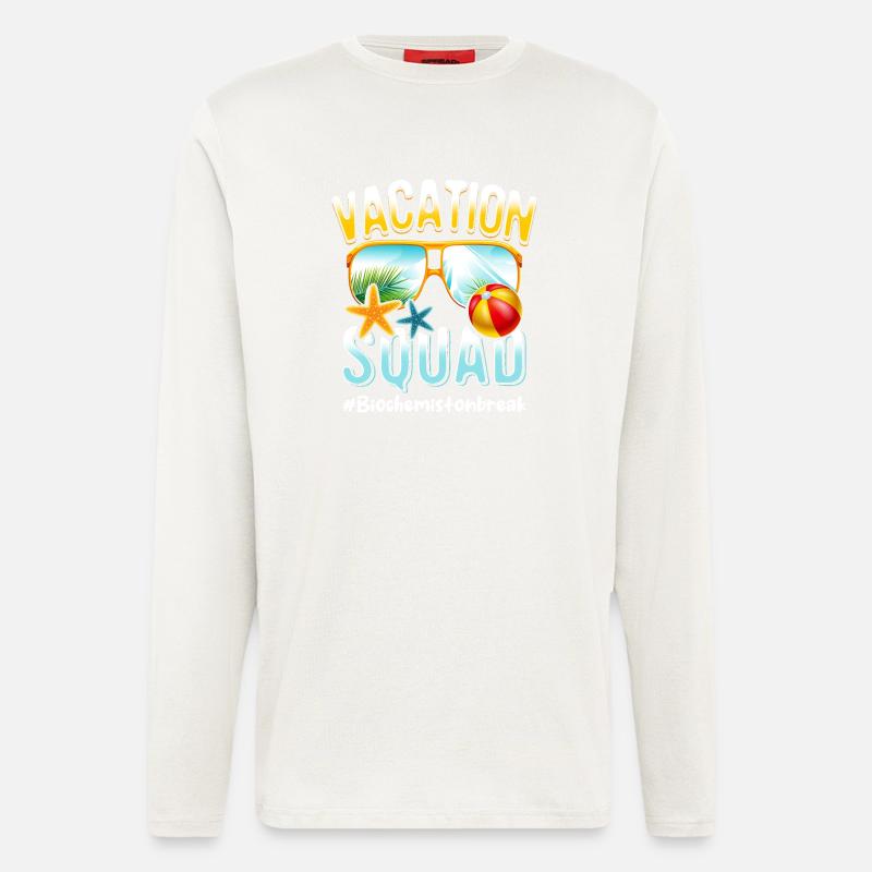 Biochemist Vacation Squad #Biochemistonbreak - Longsleeve - made by SPREAD - OFF WHITE