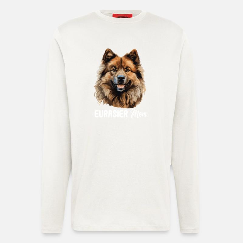 Dog Eurasier - Longsleeve - made by SPREAD  - OFF WHITE