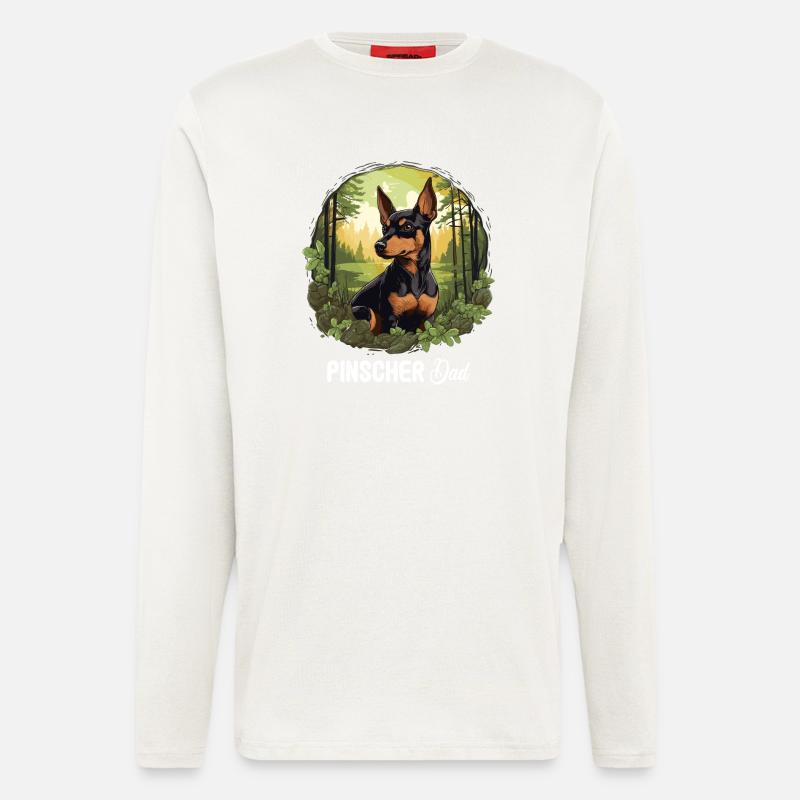 Pinscher - Langarmshirt - made by SPREAD  - OFF WHITE