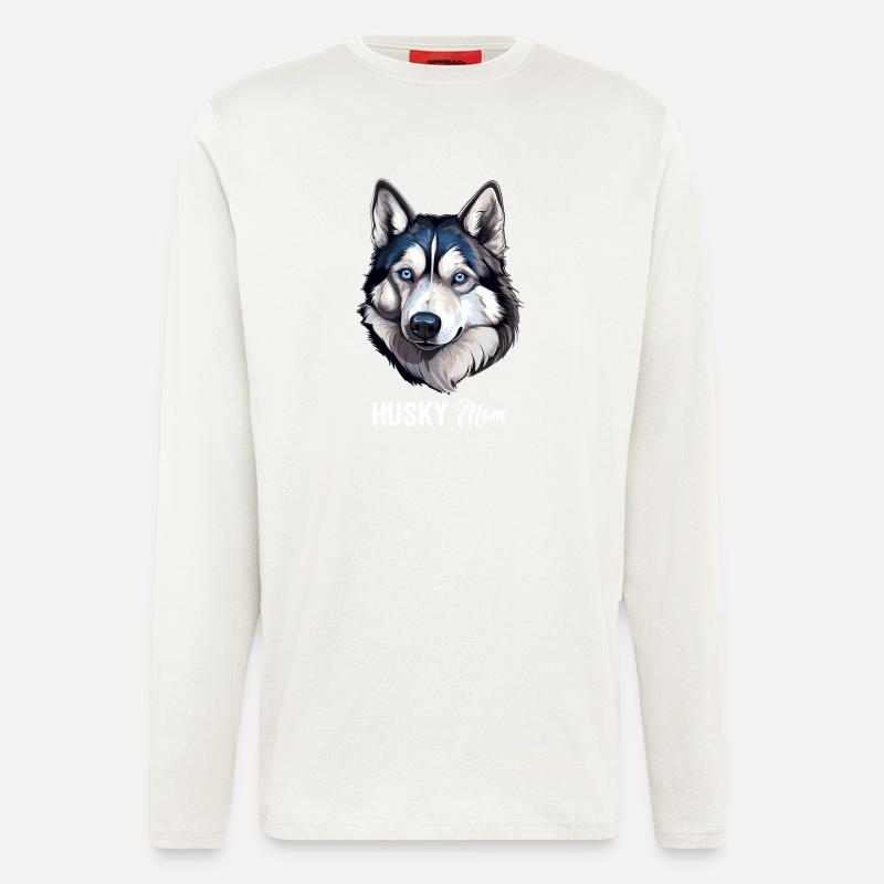 Husky - Langarmshirt - made by SPREAD  - OFF WHITE