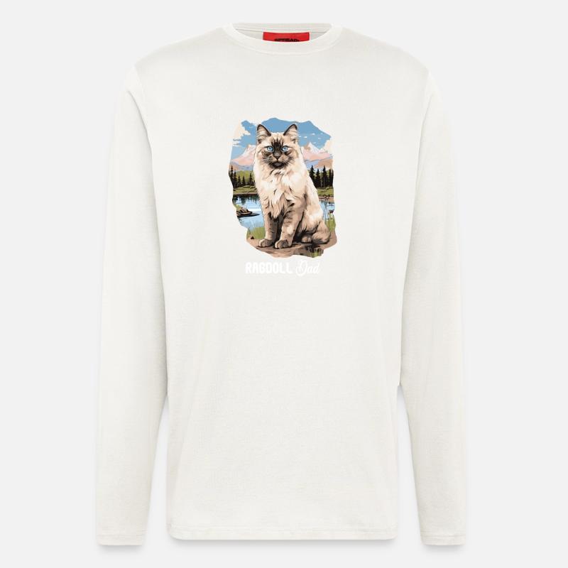 Ragdoll - Langarmshirt - made by SPREAD  - OFF WHITE