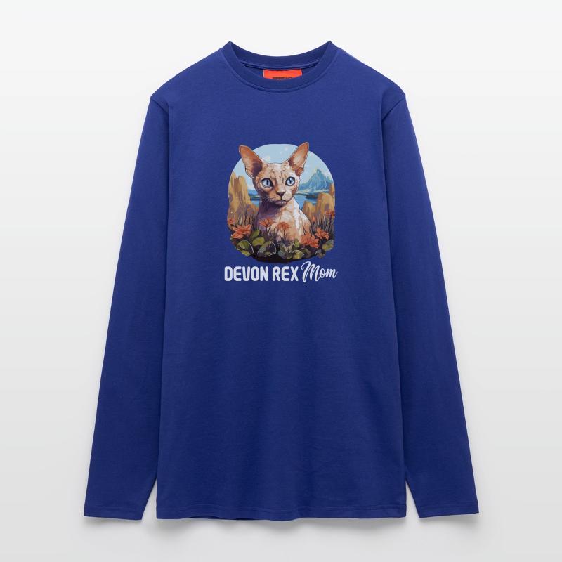 Devon Rex Kätzchen Devon Rex Katze Langarmshirt - made by SPREAD 