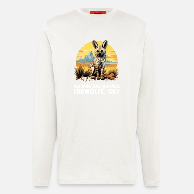 Aardwolves Aardwolf - Longsleeve - made by SPREAD  - OFF WHITE