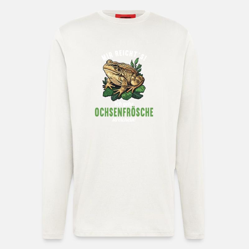 Ochsenfrösche Ochsenfrosch - Langarmshirt - made by SPREAD - OFF WHITE