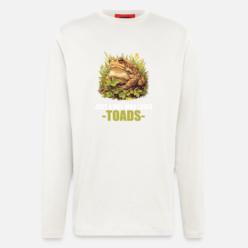 Toad Toads Toad - Longsleeve - made by SPREAD  - OFF WHITE