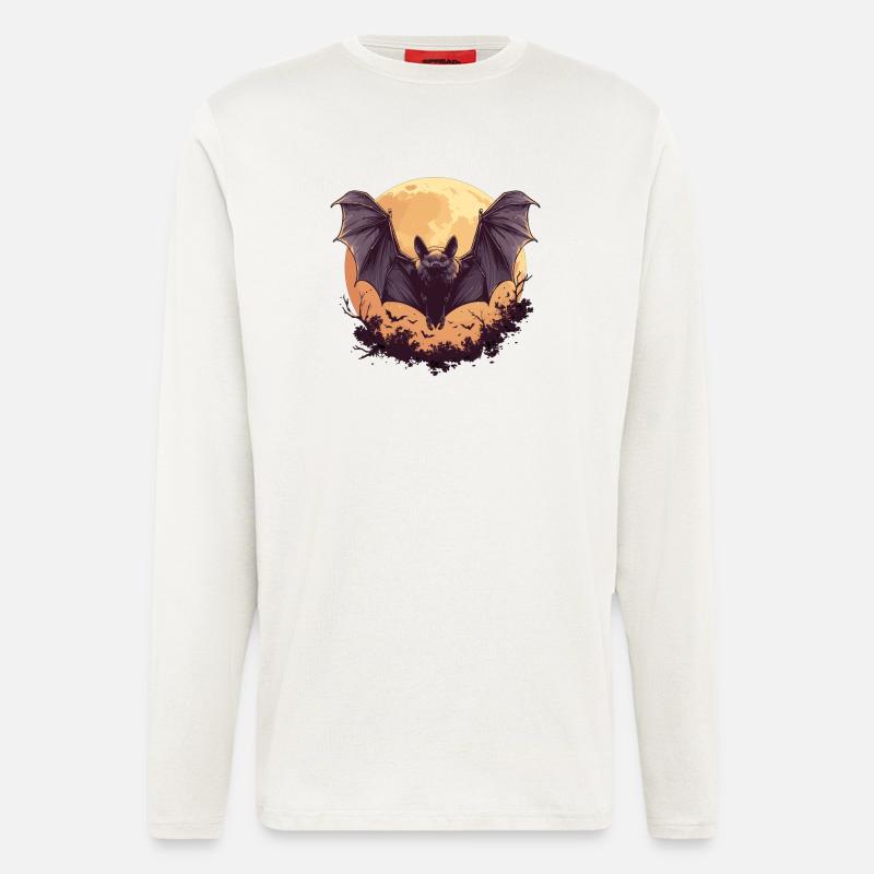 Bat Bats Bat - Longsleeve - made by SPREAD  - OFF WHITE
