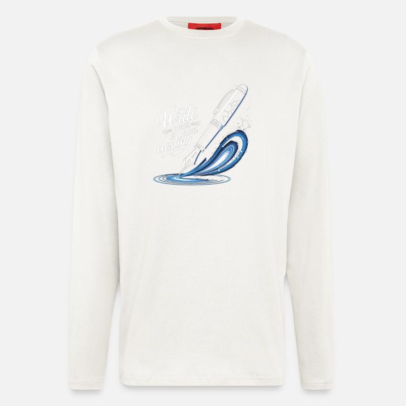 Write Your Own Destiny - Longsleeve - made by SPREAD  - OFF WHITE