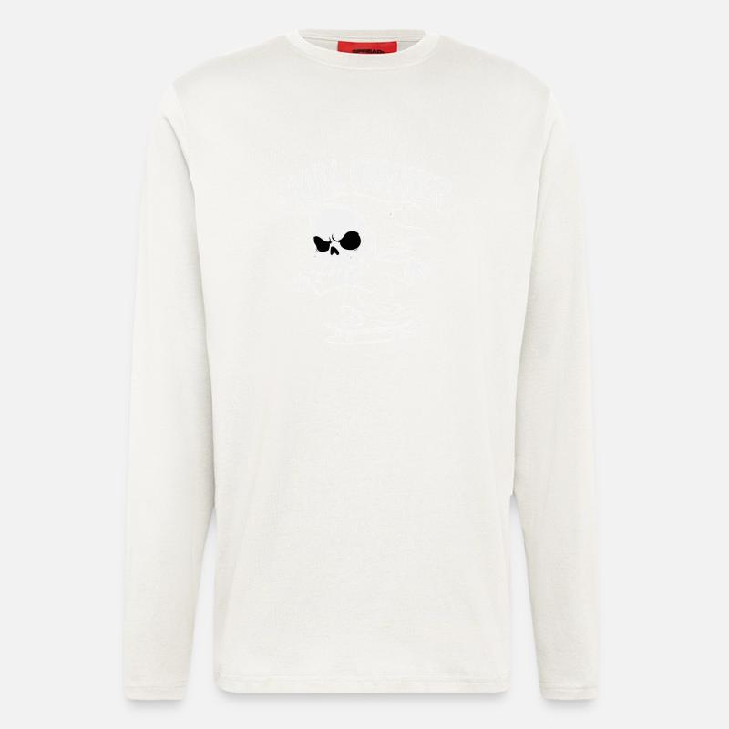 SCHÄDEL-CRACKER - Langarmshirt - made by SPREAD  - OFF WHITE