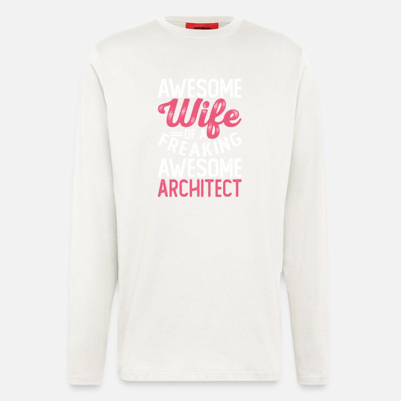 Architect - Longsleeve - made by SPREAD  - OFF WHITE