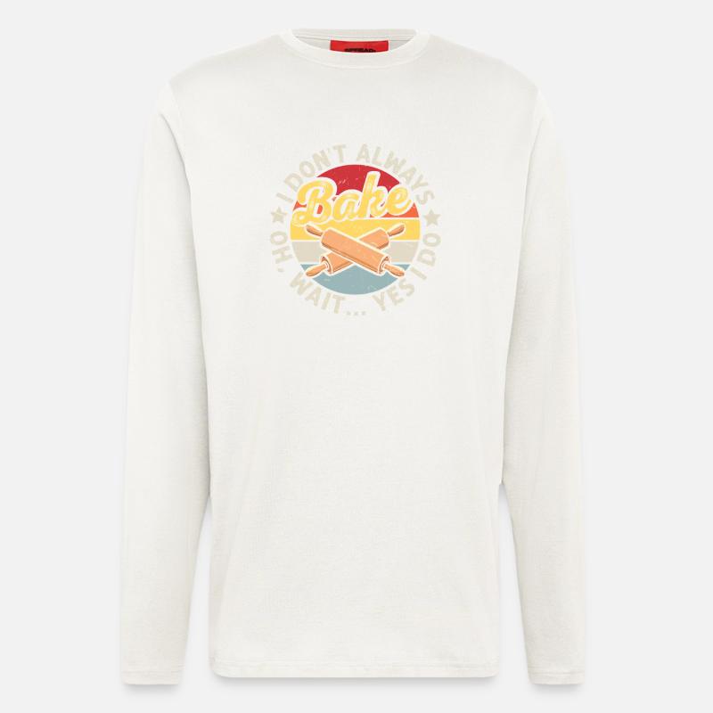 Backen - Langarmshirt - made by SPREAD  - OFF WHITE