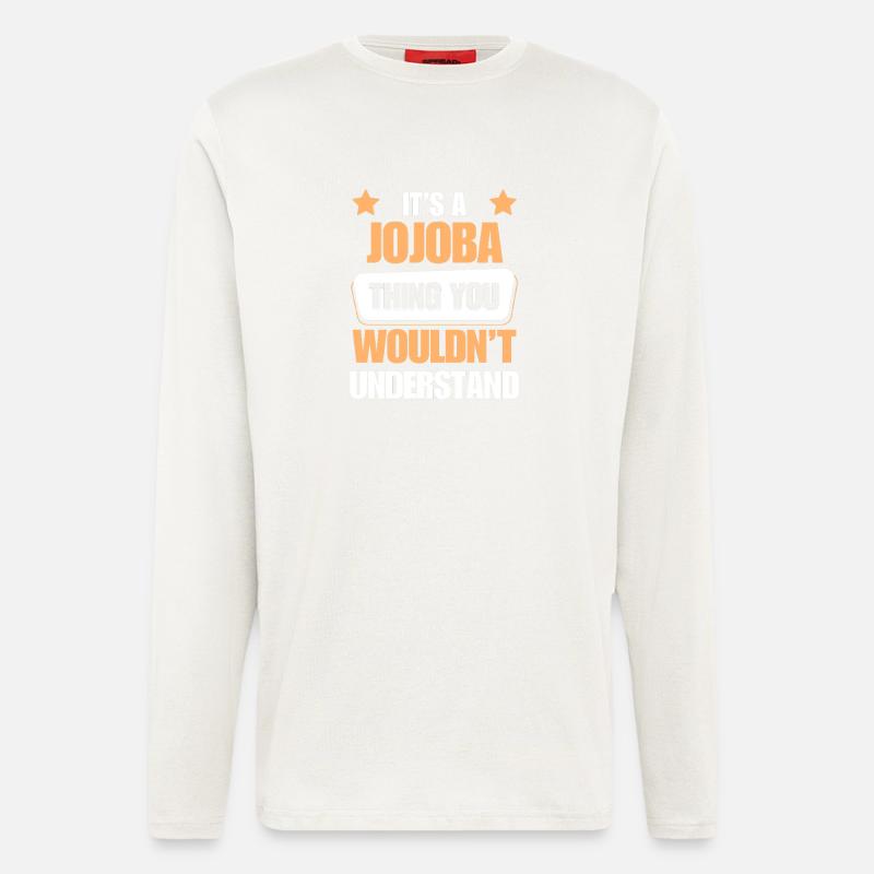 Jojoba makes everything better - Longsleeve - made by SPREAD  - OFF WHITE