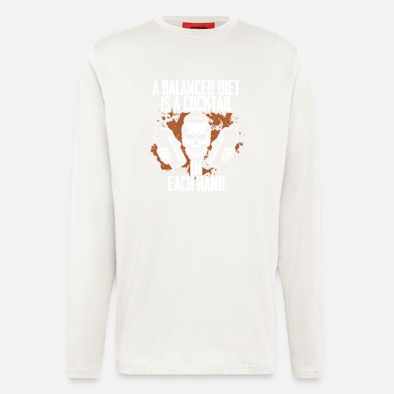 Bartender Bartender Bartending - Longsleeve - made by SPREAD  - OFF WHITE