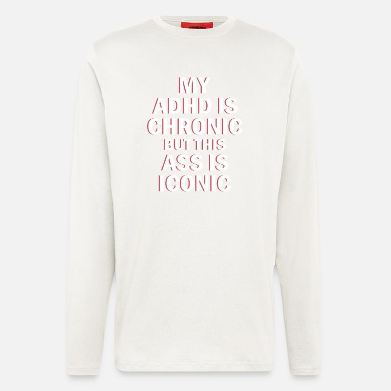 ADHS - Langarmshirt - made by SPREAD - OFF WHITE