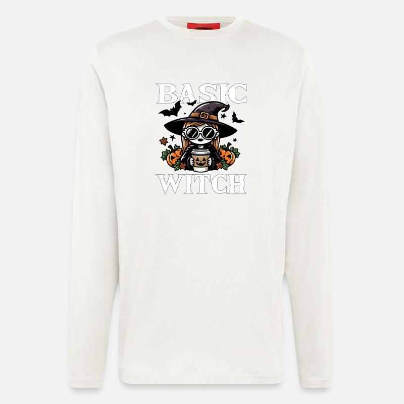 BASIC WITCH - HALLOWEEN GIFT - Longsleeve - made by SPREAD  - OFF WHITE