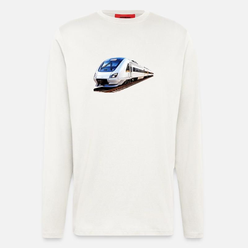 ZUG TRAIN - Langarmshirt - made by SPREAD - OFF WHITE