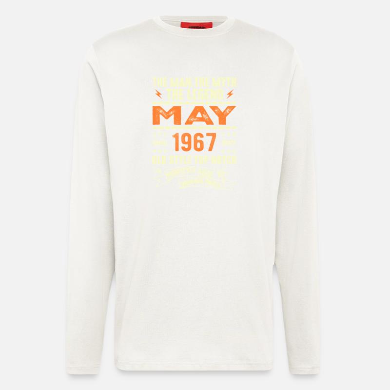 Birthday May 1967 - May 1967 - Longsleeve - made by SPREAD - OFF WHITE