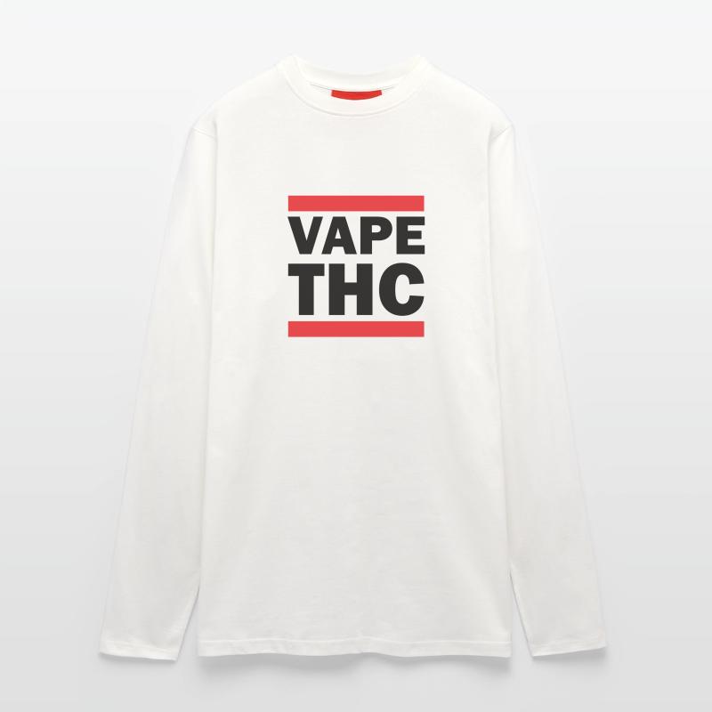 Vape THC Manches longues bio décontracté fabriqué en UE