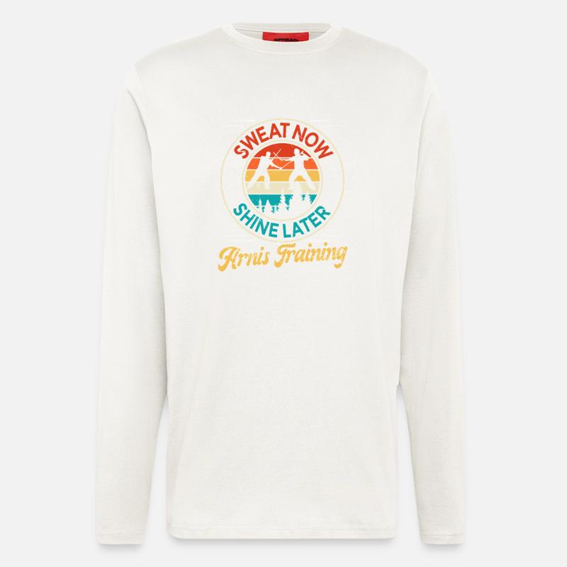 Escrima Arnis Martial Arts - Longsleeve - made by SPREAD - OFF WHITE