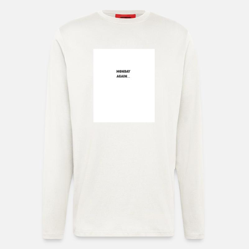 Monday again - Langarmshirt - made by SPREAD  - OFF WHITE
