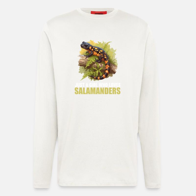 Salamanders Salamander - Langarmshirt - made by SPREAD - OFF WHITE