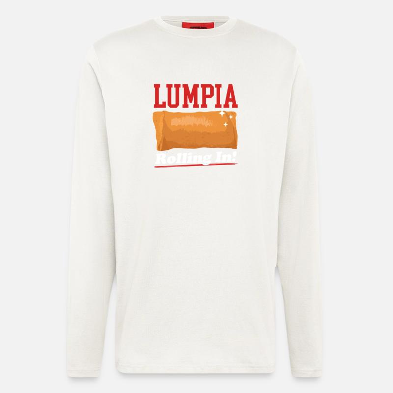 Lumpia Spring Roll Gift - Longsleeve - made by SPREAD  - OFF WHITE