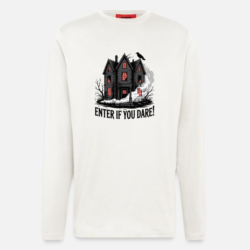 VERWUNSCHENE GEBÄUDE - Langarmshirt - made by SPREAD  - OFF WHITE