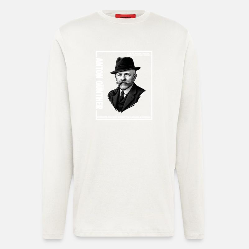 Anton Guenther - Langarmshirt - made by SPREAD  - OFF WHITE