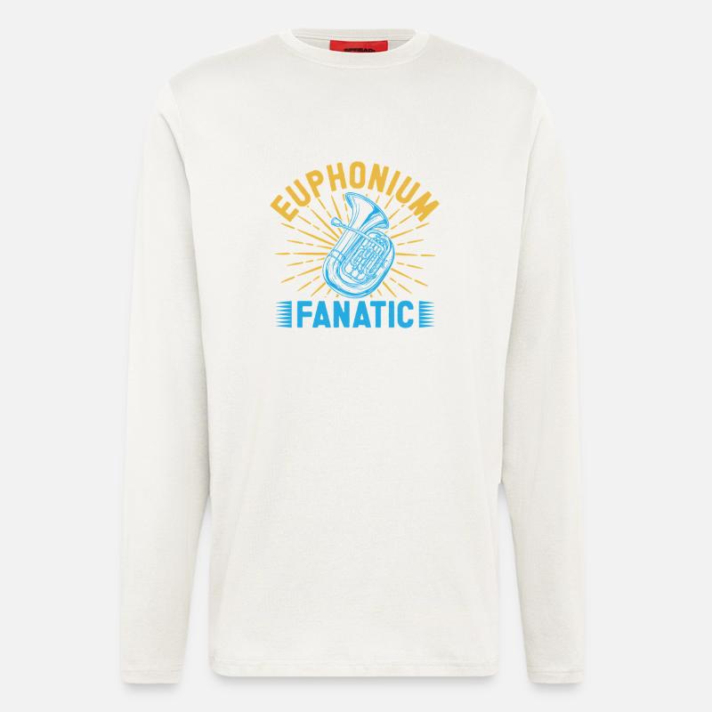 Euphonium Fanatic Baritone Marching Band - Langarmshirt - made by SPREAD  - undefined