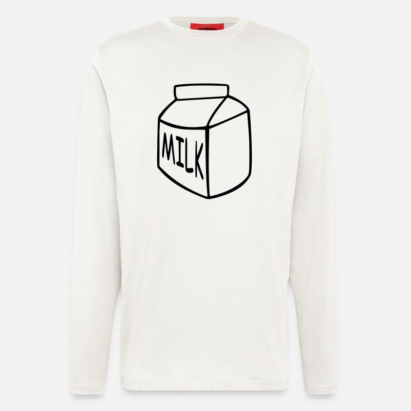 milch - Langarmshirt - made by SPREAD  - OFF WHITE