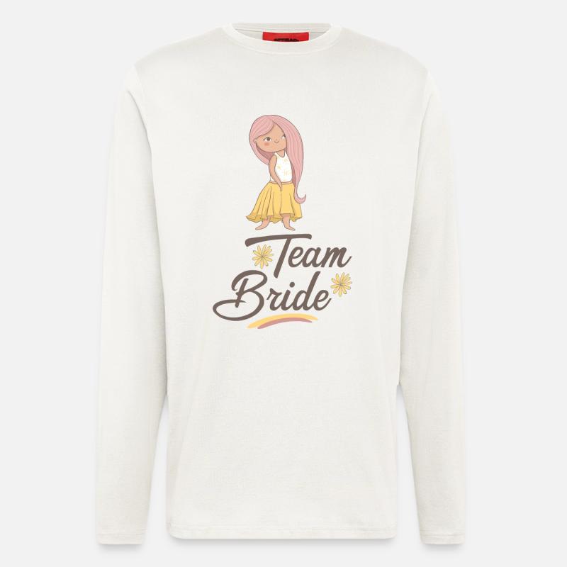 Team Bride - Longsleeve - made by SPREAD - OFF WHITE