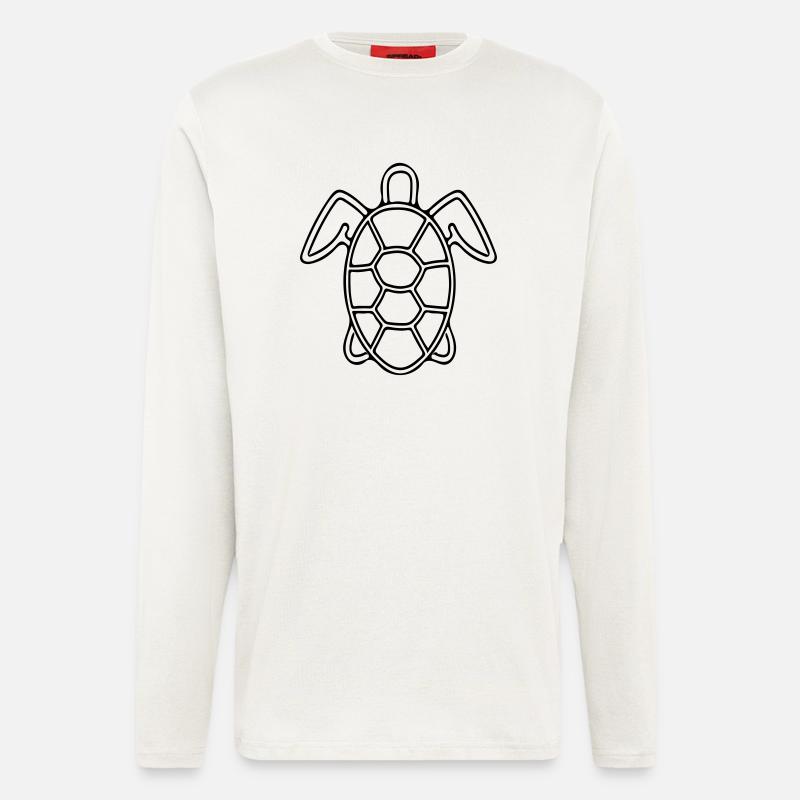 Vector Turtle - Longsleeve - made by SPREAD  - OFF WHITE