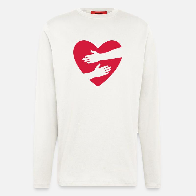hug - Longsleeve - made by SPREAD  - OFF WHITE