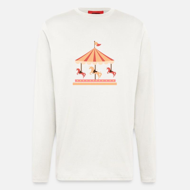 Karussell - Langarmshirt - made by SPREAD  - OFF WHITE