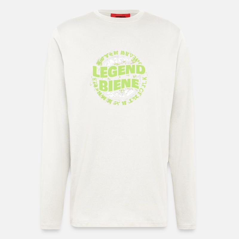 Frau Biene - Langarmshirt - made by SPREAD  - OFF WHITE