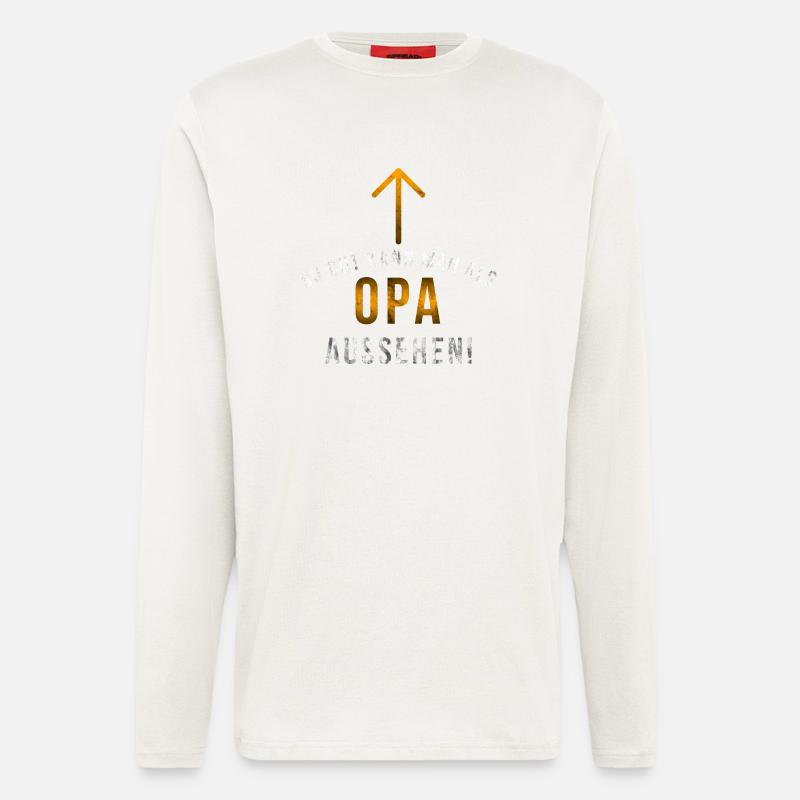 Opa - Langarmshirt - made by SPREAD  - OFF WHITE