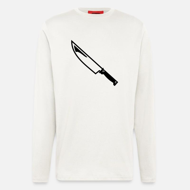 Messer - Langarmshirt - made by SPREAD  - OFF WHITE